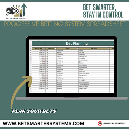 Progressive Betting System – Smarter, Structured Betting Tool v2