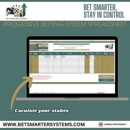 Progressive Betting System – Smarter, Structured Betting Tool v2