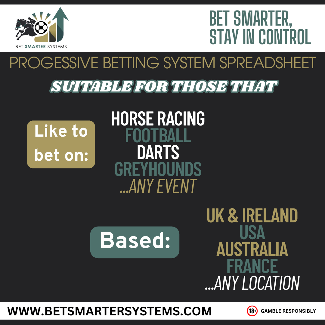 Progressive Betting System – Smarter, Structured Betting Tool v2